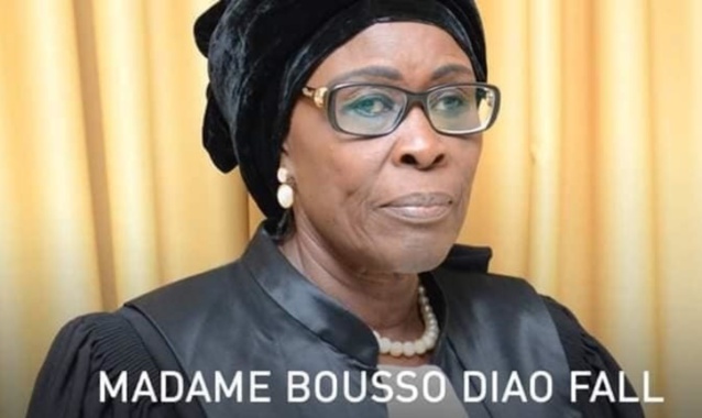 DÉCÈS DE BOUSSO DIAO FALL, LA SEULE FEMME MEMBRE DU CONSEIL CONSTITUTIONNEL DÉCÈS DE BOUSSO DIAO FALL, LA SEULE FEMME MEMBRE DU CONSEIL CONSTITUTIONNEL