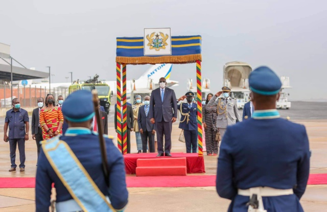 Macky Sall prend les airs- Ce que l'on sait du séjour du chef de l'Etat au Ghana Macky Sall prend les airs- Ce que l'on sait du séjour du chef de l'Etat au Ghana