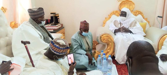 Le khalif de Léona Niassène a rendu visite au vénéré Serigne Mountakha Mbacké