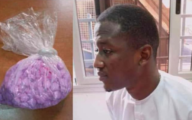 Arrêté avec 20 pièces d'Ecstasy, Djigui Soumaré, fils de ministre, libéré au bout de... Arrêté avec 20 pièces d'Ecstasy, Djigui Soumaré, fils de ministre, libéré au bout de...