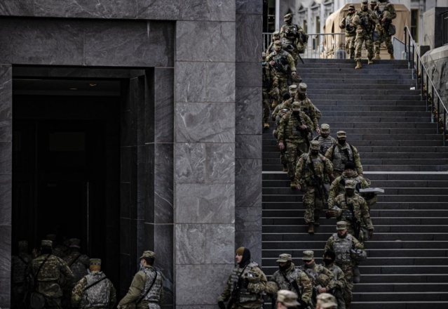 Washington se barricade avant l'investiture de Joe Biden (images)