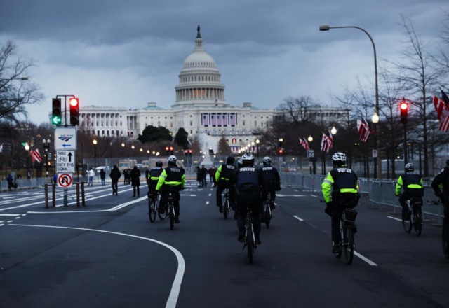 Washington se barricade avant l'investiture de Joe Biden (images)