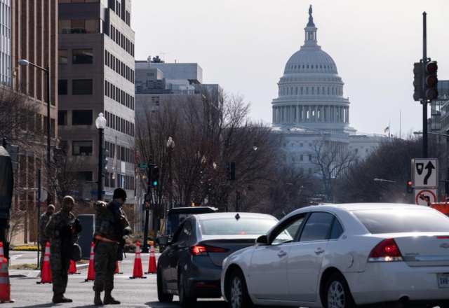 Washington se barricade avant l'investiture de Joe Biden (images)