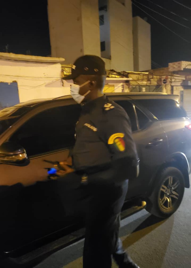 Traque des réfractaires au couvre-feu- Le commissaire central, Cheikh  Dramé et ses éléments, tiennent la dragée haute