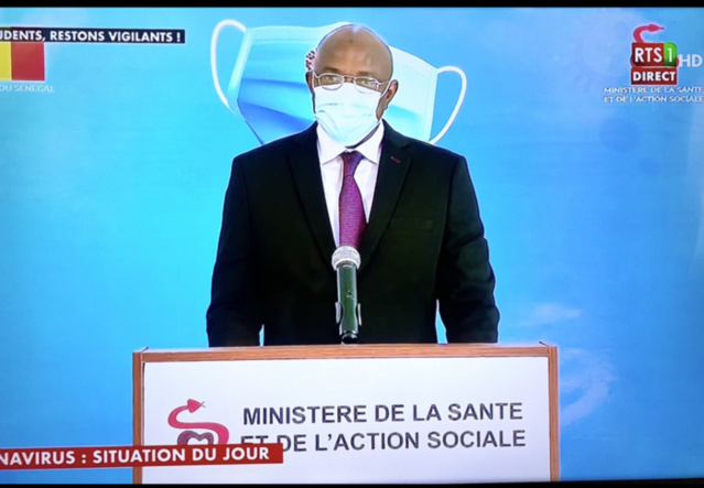 SÉNÉGAL : 318 nouveaux cas testés positifs au coronavirus, 197 nouveaux guéris, 4 nouveaux décès et 55 cas graves en réanimation.