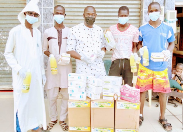 TOUBA ET COVID-19 / Des jeunes pour préserver les personnes du troisième âge du virus. TOUBA ET COVID-19 / Des jeunes pour préserver les personnes du troisième âge du virus.