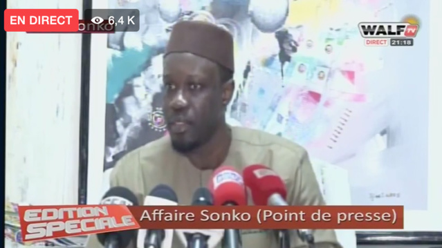 Affaire Sweet Massage : Ousmane Sonko démantèle « un complot mal orchestré » Affaire Sweet Massage : Ousmane Sonko démantèle « un complot mal orchestré »