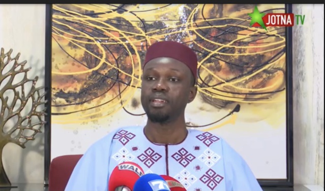 Ousmane SONKO : " Demain, nous allons tranquillement marcher pour nous rendre devant le juge"
