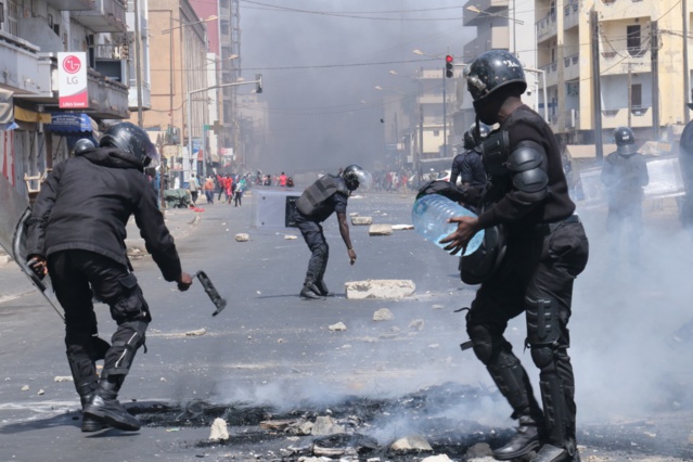 Quelques images de ce" vendredi de tous les dangers "