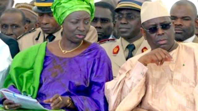 Mimi Touré à Macky Mimi Touré à Macky