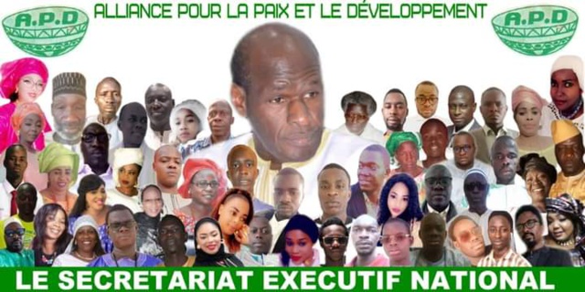 Discours du Chef de l'Etat :C0MMUNIQUÉ de l'APD et de la coalition ADIANA Discours du Chef de l'Etat :C0MMUNIQUÉ de l'APD et de la coalition ADIANA