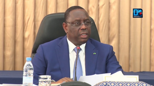 SÉNÉGAL : Le Président Macky Sall annonce la fin de l’état de catastrophe sanitaire pour le 19 mars SÉNÉGAL : Le Président Macky Sall annonce la fin de l’état de catastrophe sanitaire pour le 19 mars