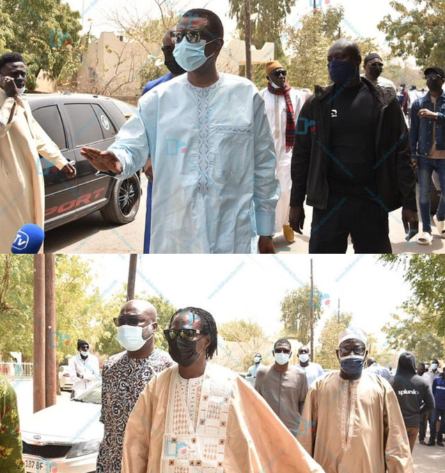 Décès du chanteur Thione Ballago Seck : arrivée de Youssou Ndour et Baba Maal à l'hopital Fann Décès du chanteur Thione Ballago Seck : arrivée de Youssou Ndour et Baba Maal à l'hopital Fann