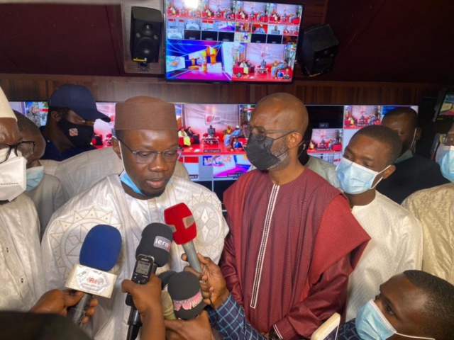 Ousmane Sonko condamne les attaques contre GFM Ousmane Sonko condamne les attaques contre GFM