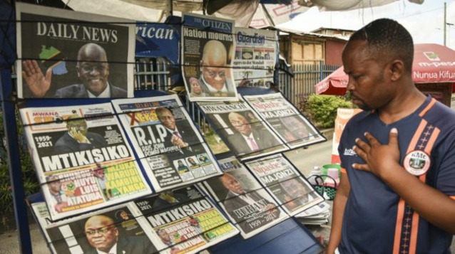 La Tanzanie rend hommage à son président défunt John Magufuli