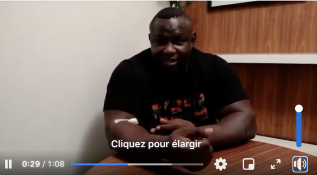 Message bombardier aux fans