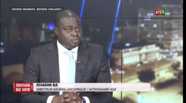 Khadim Bâ, Dg de Locafrique, invité de la RTS: « Nous avons des défis à relever » Khadim Bâ, Dg de Locafrique, invité de la RTS: « Nous avons des défis à relever »