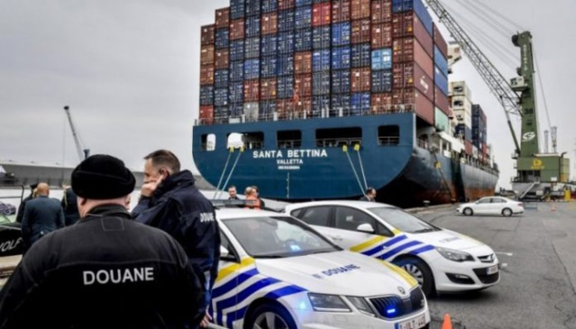 27 tonnes de cocaïne saisies en Belgique