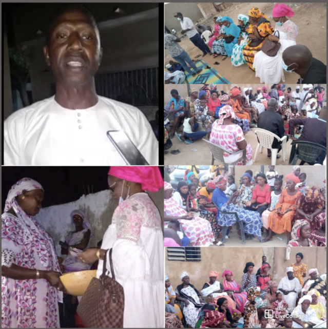 Kaolack : Baba Seck et Cie quittent Serigne Mboup pour Mariama Sarr. Kaolack : Baba Seck et Cie quittent Serigne Mboup pour Mariama Sarr.