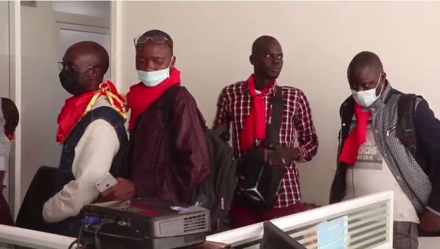 Sit-in au ministère de l’Agriculture : Moussa BALDE vilipendé par ses employés (Photos et vidéo)