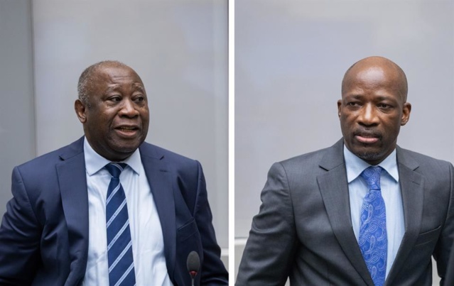 Laurent Gbagbo et Charles Blé Goudé "libres de rentrer en Côte d'Ivoire"