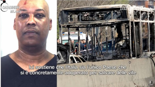 Italie - Peine réduite pour le pyromane sénégalais Ousseynou Sy, de 24 à 19 ans, après l'incendie d'un... Italie - Peine réduite pour le pyromane sénégalais Ousseynou Sy, de 24 à 19 ans, après l'incendie d'un...