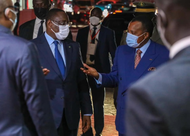 Les images de l'arrivée du Pr Macky Sall à Brazzaville