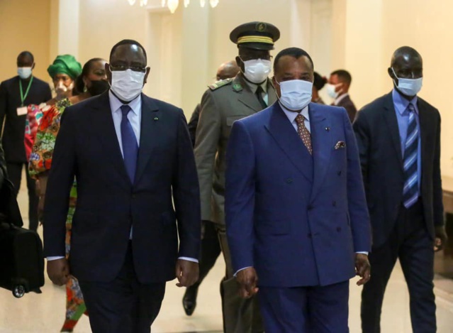 Les images de l'arrivée du Pr Macky Sall à Brazzaville Les images de l'arrivée du Pr Macky Sall à Brazzaville