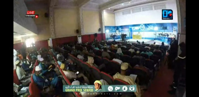 Grand Prix Senico de récital de Coran : La grande mosquée de Dakar a accueilli ce matin cinq candidats. Grand Prix Senico de récital de Coran : La grande mosquée de Dakar a accueilli ce matin cinq candidats.