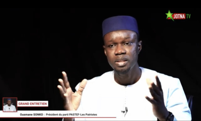 Ousmane Sonko sans réserve : « Ni Macky Sall ni ses soi-disant fidèles compagnons ne pourront m'empêcher d'être candidat en 2024. Je ne suis pas n'importe qui dans le champ politique... » Ousmane Sonko sans réserve : « Ni Macky Sall ni ses soi-disant fidèles compagnons ne pourront m'empêcher d'être candidat en 2024. Je ne suis pas n'importe qui dans le champ politique... »