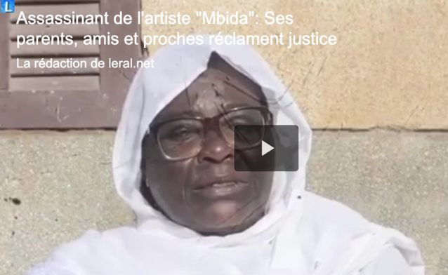 Assassinant de l'artiste "Mbida": Ses parents, amis et proches réclament justice Assassinant de l'artiste "Mbida": Ses parents, amis et proches réclament justice