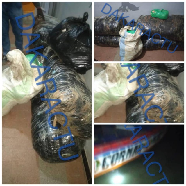 Rufisque (Diokoul) : Saisie de près de 500 kilos de drogue (chanvre indien) sur une pirogue Rufisque (Diokoul) : Saisie de près de 500 kilos de drogue (chanvre indien) sur une pirogue