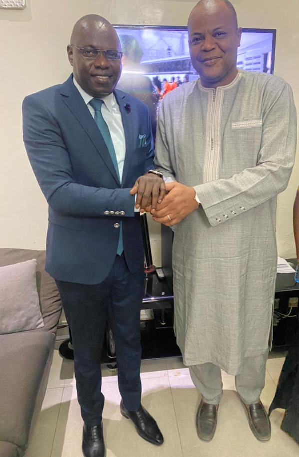 Élections locales de 2021: Mame Mbaye Niang rencontre nuitamment Ansoumana DANFA  Élections locales de 2021: Mame Mbaye Niang rencontre nuitamment Ansoumana DANFA