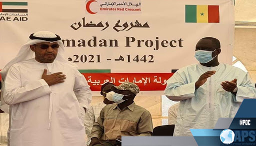 RAMADAN : ABU DHABI FOURNIT UNE AIDE ALIMENTAIRE À DES FAMILLES SÉNÉGALAISES (COMMUNIQUÉ) RAMADAN : ABU DHABI FOURNIT UNE AIDE ALIMENTAIRE À DES FAMILLES SÉNÉGALAISES (COMMUNIQUÉ)