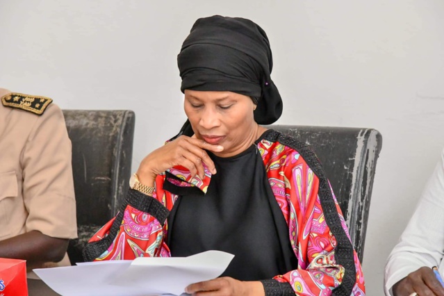 Mme la maire de Podor, Me Aïssata Tall Sall, a présidé ce jeudi matin la réunion du conseil municipal de sa... mairie  (IMAGES)