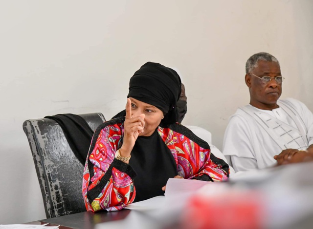 Mme la maire de Podor, Me Aïssata Tall Sall, a présidé ce jeudi matin la réunion du conseil municipal de sa... mairie  (IMAGES)