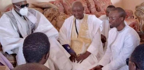 Ousmane Sonko reçu à Touba Ousmane Sonko reçu à Touba
