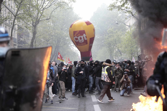 A Paris, un 1er-Mai marqué par des tensions