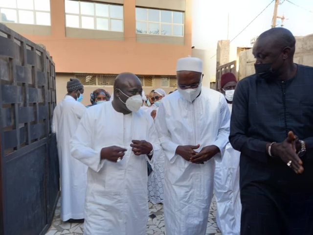 Khalifa Sall a présenté ses condoléances à famille de feu Serigne Chamsseddine Kane (images)