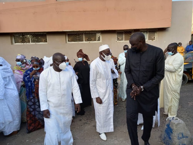 Khalifa Sall a présenté ses condoléances à famille de feu Serigne Chamsseddine Kane (images)