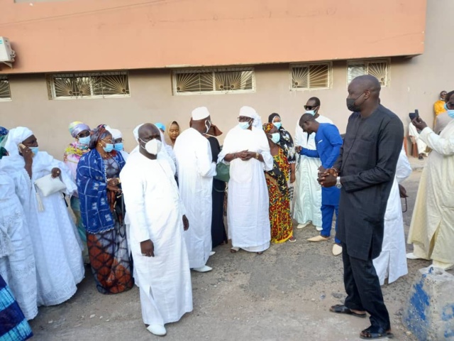 Khalifa Sall a présenté ses condoléances à famille de feu Serigne Chamsseddine Kane (images)