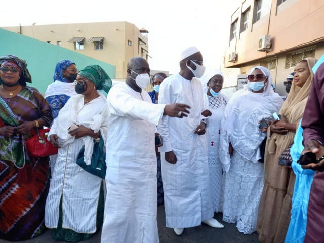Khalifa Sall a présenté ses condoléances à famille de feu Serigne Chamsseddine Kane (images)