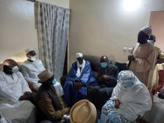 Khalifa Sall a présenté ses condoléances à famille de feu Serigne Chamsseddine Kane (images)