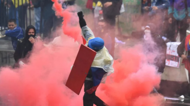 Colombie: une semaine de manifestations contre le gouvernement Colombie: une semaine de manifestations contre le gouvernement