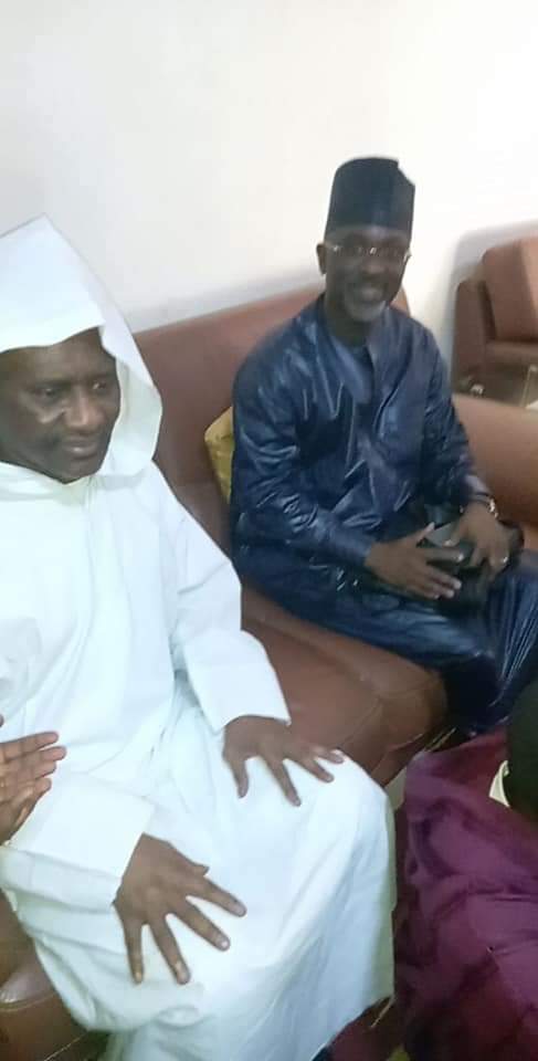 Cheikh Ahmed Tidiane Ba reçu par Serigne Modou Kara Cheikh Ahmed Tidiane Ba reçu par Serigne Modou Kara