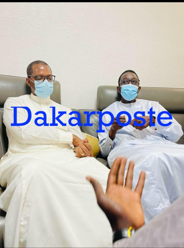 Présentation de condoléances Amadou Ba, Youssou Ndour ...chez Mame Boye Diao