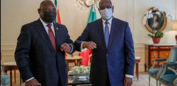 Série de rencontres à Paris : Macky Sall a reçu les présidents tunisien et sud-africain Série de rencontres à Paris : Macky Sall a reçu les présidents tunisien et sud-africain