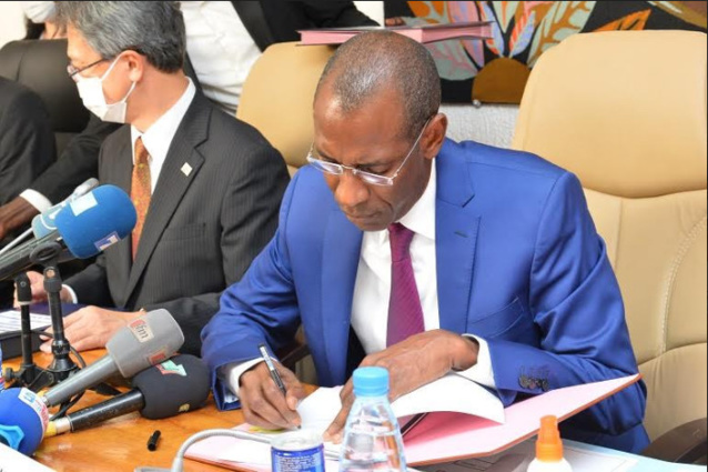 Photos: Signature de l’Echange de Notes pour l’ISSD entre l'Etat du Sénégal et le Japon