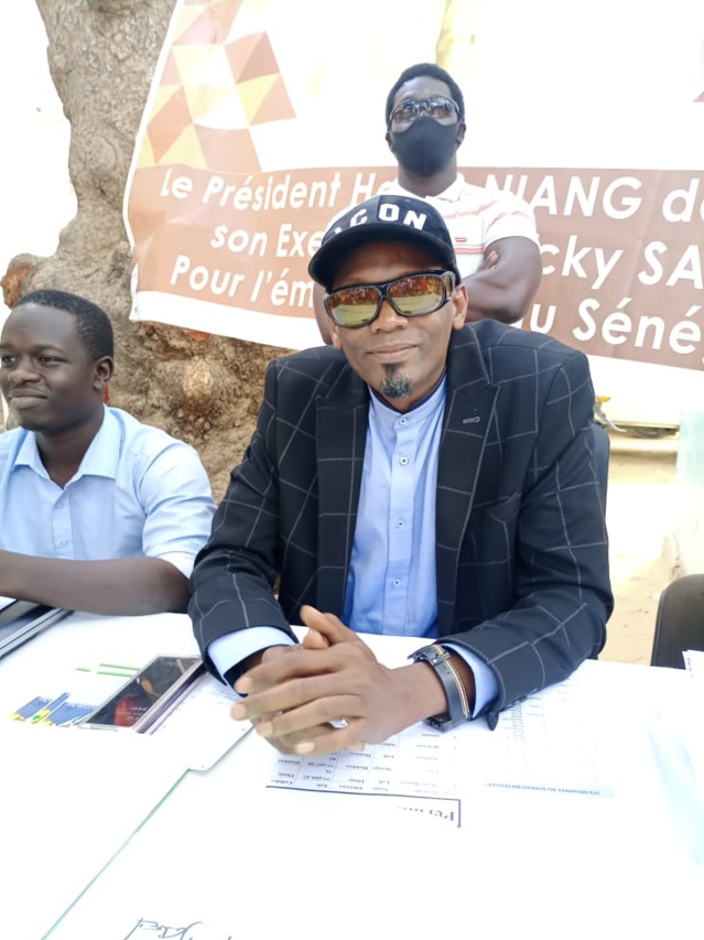 ​Les jeunes investissent Habib  Niang pour la mairie de la zone Nord.