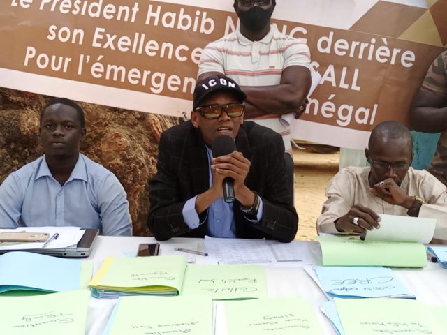 ​Les jeunes investissent Habib  Niang pour la mairie de la zone Nord.